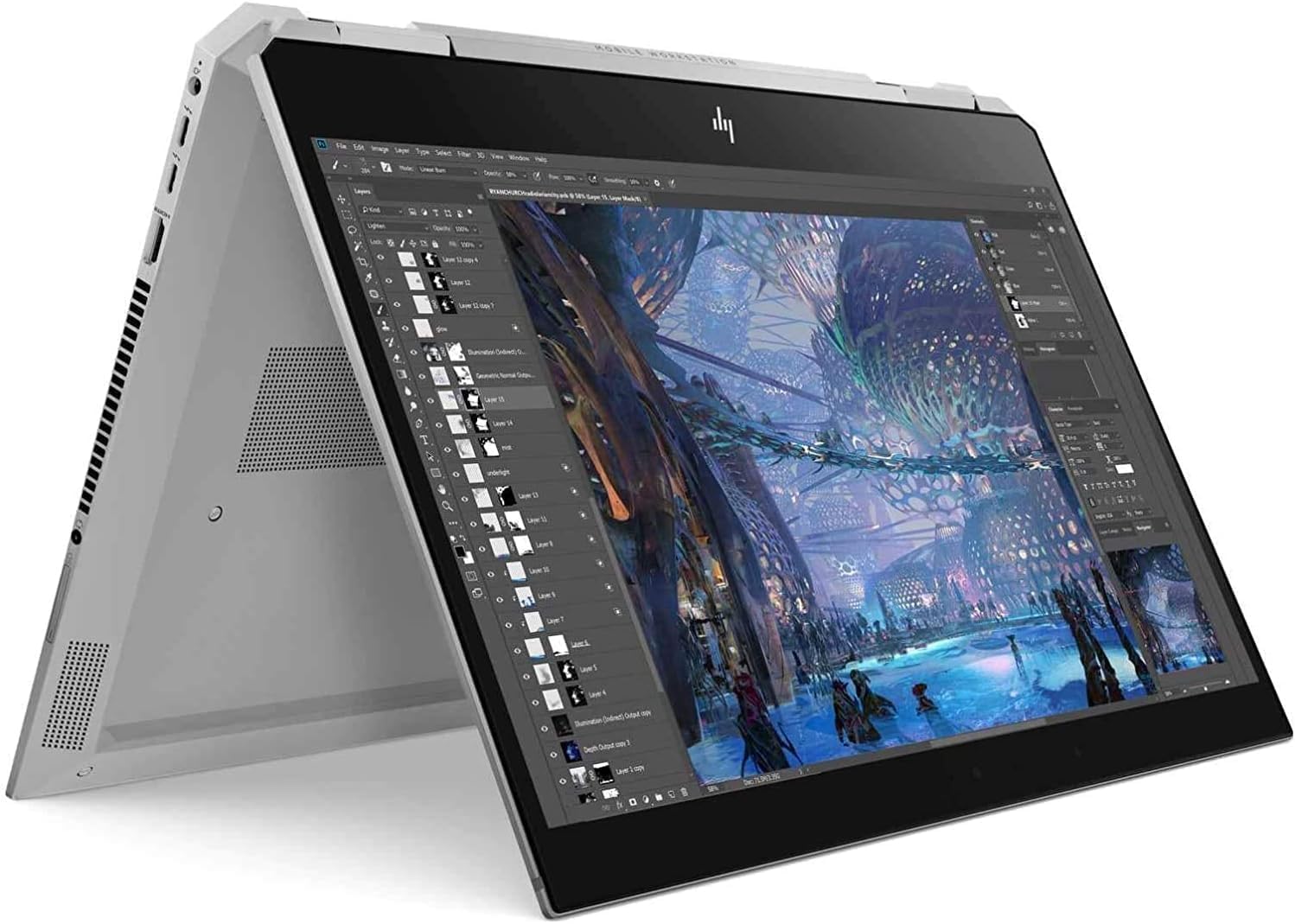 HP ZBook Studio X360 G5 2-in-1 Touchscreen, Xeon E-2176M, Nvidia Quadr