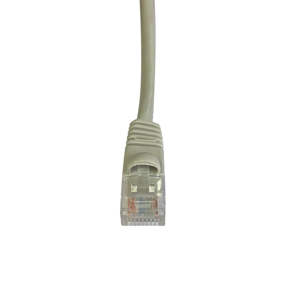 Cybist Basics Range CAT5e Ethernet Cable 10 Metre - RJ-45 to RJ-45, UTP, Booted - Ideal for Internet, Router, Servers, Modem, Smart TV, PC & Laptop (Beige)