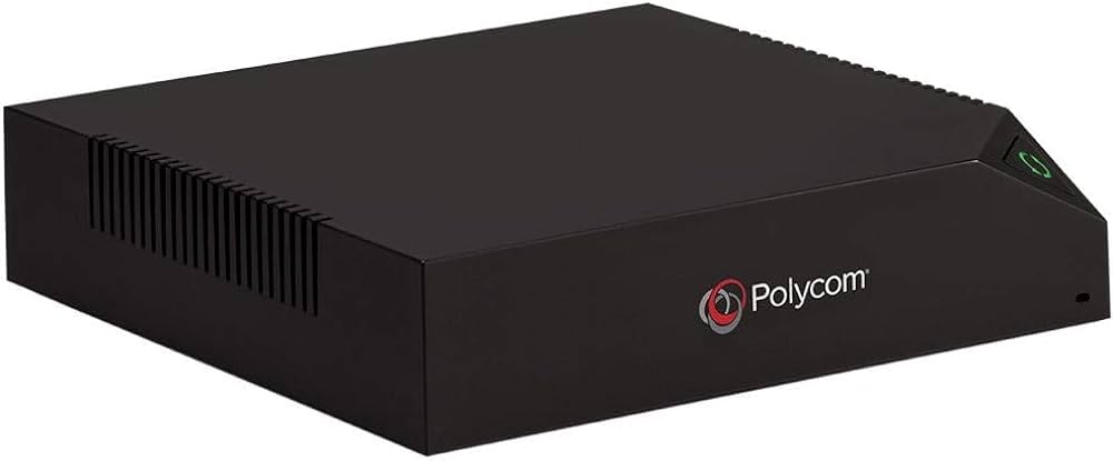 Poly Pano 4K Video Conferencing Device – Share Up To 4 Screens, HDMI, Miracast, Airplay, WIFI & Bluetooth, Gbe, Wall Mountable (New)(Renewed)