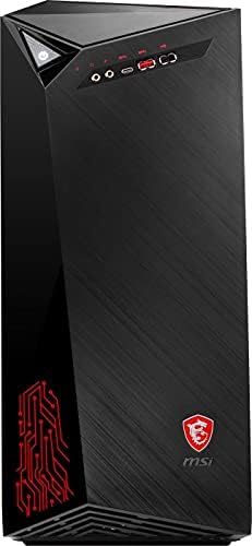 MSI Infinite Gaming PC , i7-9700 (8 Core, 4.7GHz), Nvidia GeForce RTX 2070 Super 8GB, 2TB PCIe Gen 4.0 x4 NVMe, 32GB DDR4, 2TB HDD,DVD RW, WIFI 5 & BT 4.2, GbE, Windows 11 Pro (Renewed)