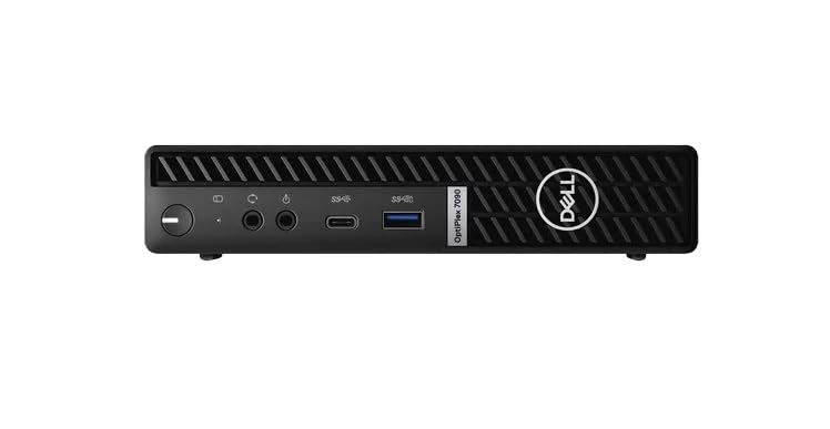 Dell OptiPlex 7090 Micro USFF PC - Intel Core i7 11700T (8 Cores, 4.6GHz), 16GB DDR4, 1TB PCIe Gen 4.0 x4 NVMe, vPro, WIFI 6 & Bluetooth 5.2, UHD Graphics 750, GbE, Windows 11 Pro (Renewed) (Renewed)