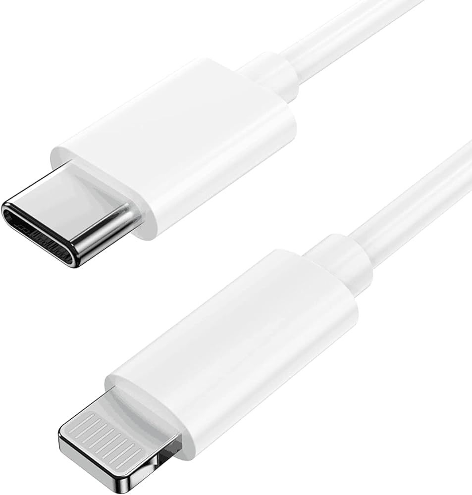 Cybist Basics Range - USB-C To Lightning Fast Charging Cable - 1 Metre  Compatible With Apple iPad, iPhone 13/13pro/13 Pro Max/13 Mini, 12, 12 Mini, 12 Pro Max, 11, XS, X, XR And More