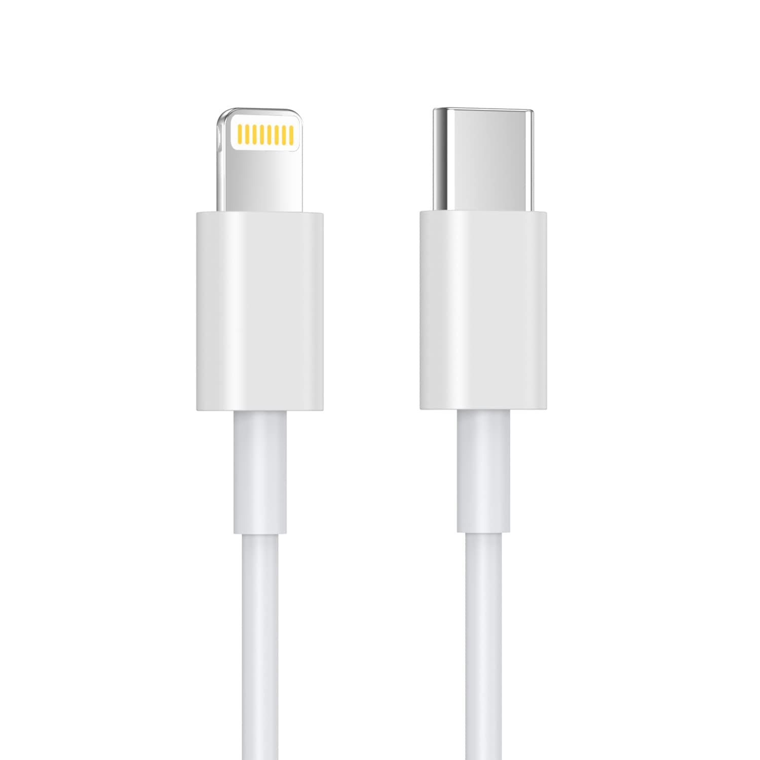 Cybist Basics Range - USB-C To Lightning Fast Charging Cable - 1 Metre  Compatible With Apple iPad, iPhone 13/13pro/13 Pro Max/13 Mini, 12, 12 Mini, 12 Pro Max, 11, XS, X, XR And More