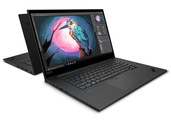 Lenovo ThinkPad P1 Gen 3 15.6” FHD – i7-10750H (6 Cores, 5.0GHz), Nvidia Quadro T2000, 2TB PCIe Gen 4.0 x4 NVMe, 32GB DDR4, Fingerprint & SD Card Reader, UK Backlit Keys, Windows 11 Pro (Renewed)