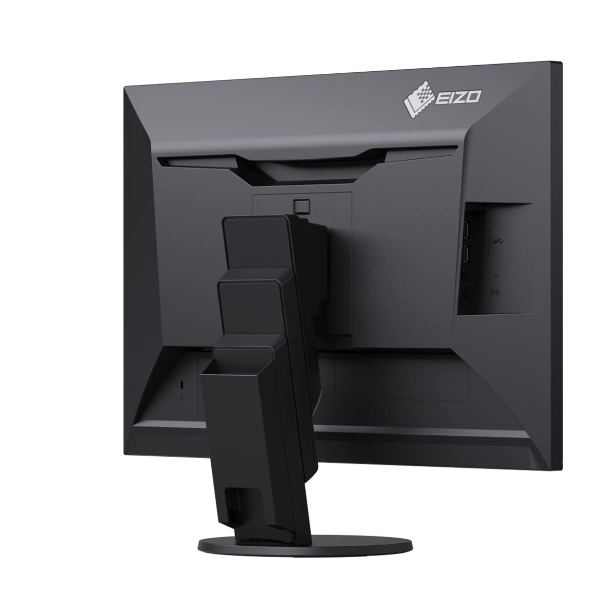 ATEN EIZO FlexScan EV2457-BK 24.1” (61 cm) WUXGA (1920 x 1200) 60Hz IPS Monitor – Frameless, LED Backlit, 350 cd/m², Speakers, Daisy Chainable, 5ms Response, DisplayPort, HDMI, DVI-D