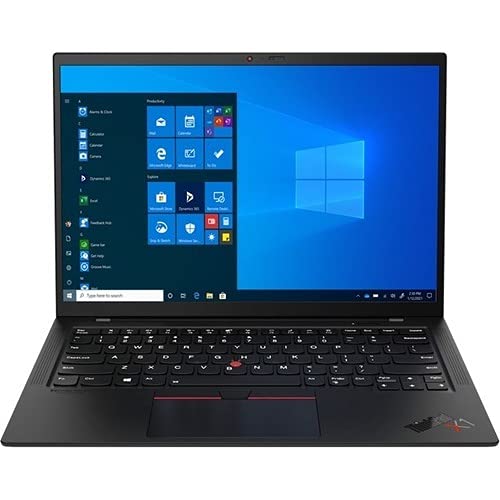 Lenovo ThinkPad X1 Carbon Gen 9, 14” 2TB NVMe Laptop - Core i7-1185G7 (4 Cores, 4.8Hz), Intel UHD Graphics 620, 16GB RAM, WIFI 6 & BT 5.2, Free upgrade to Windows 11 – UK Backlit Keyboard