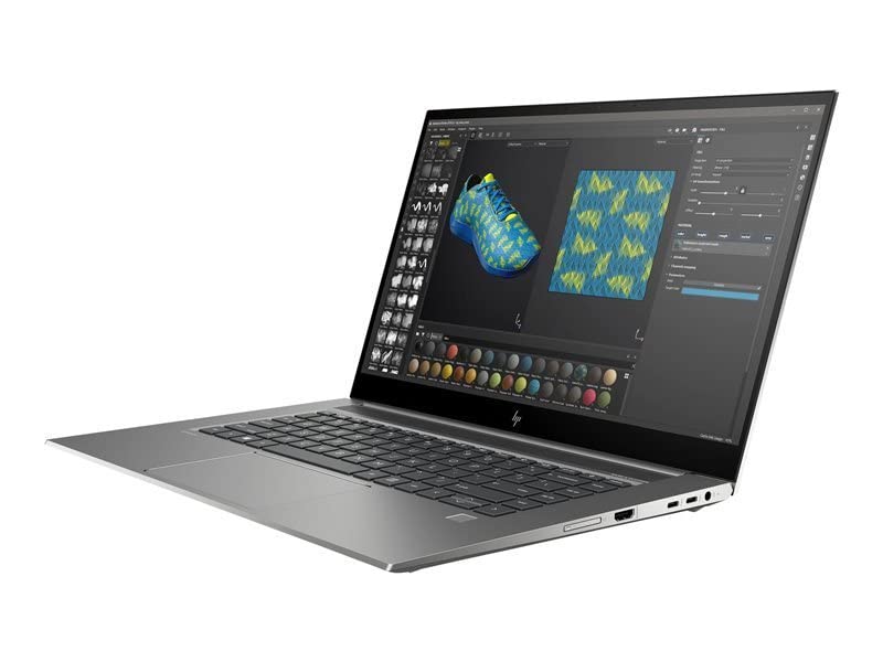 HP ZBook Studio G7, 2TB NVMe Mobile Workstation - i7-10750H (6 Cores, 5GHz), 16GB DDR4, NVIDIA Quadro T2000, Fingerprint & SD Card Reader, WiFi 6 & BT 5, Backlit Keys, Windows 11 Pro (Renewed)