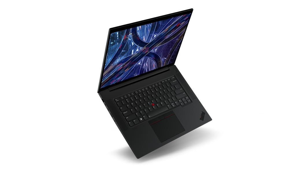 Lenovo ThinkPad P1 Gen 5 16” 4K UHD+ (3840x2400) Touchscreen - i7-12800H (14 Core, 4.8GHz), 2TB PCIe Gen 4.0x4 NVMe, 32GB DDR5, vPro, SD & Fingerprint Reader, UK Backlit Keys, Windows 11 Pro (Renewed)