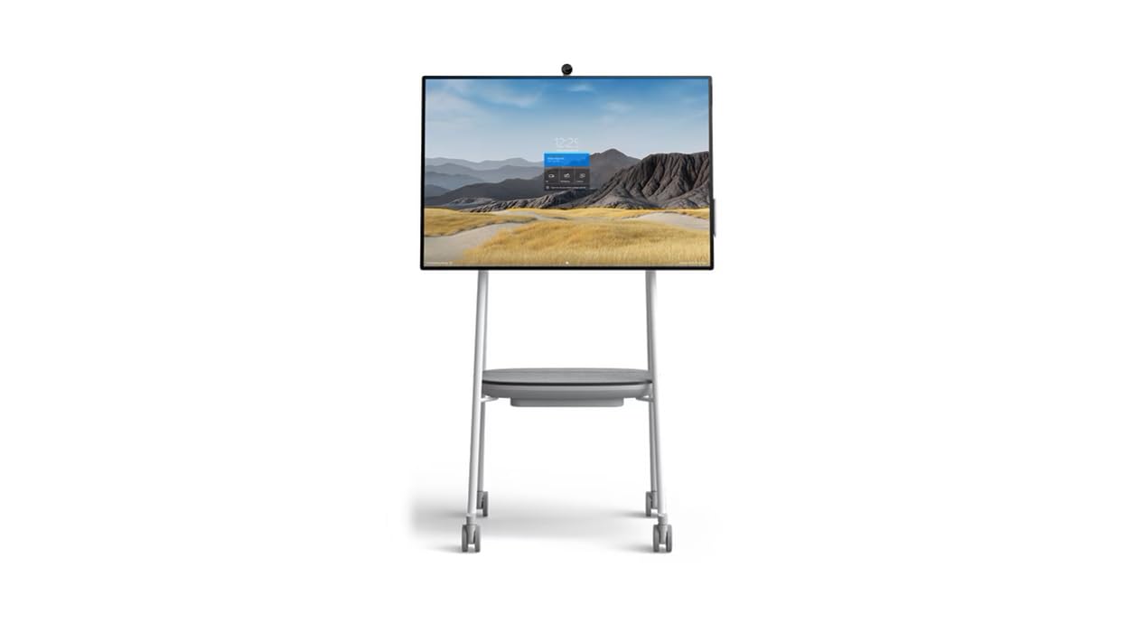 Microsoft Surface Hub 2S for Business with Surface Hub 2 Pen & Surface Camera (4K) – 50” Touch PixelSense 3840x2560, i5, 8GB RAM, 128GB SSD, 3-Way Stereo, 8-Element Mic Array (New)(Renewed)