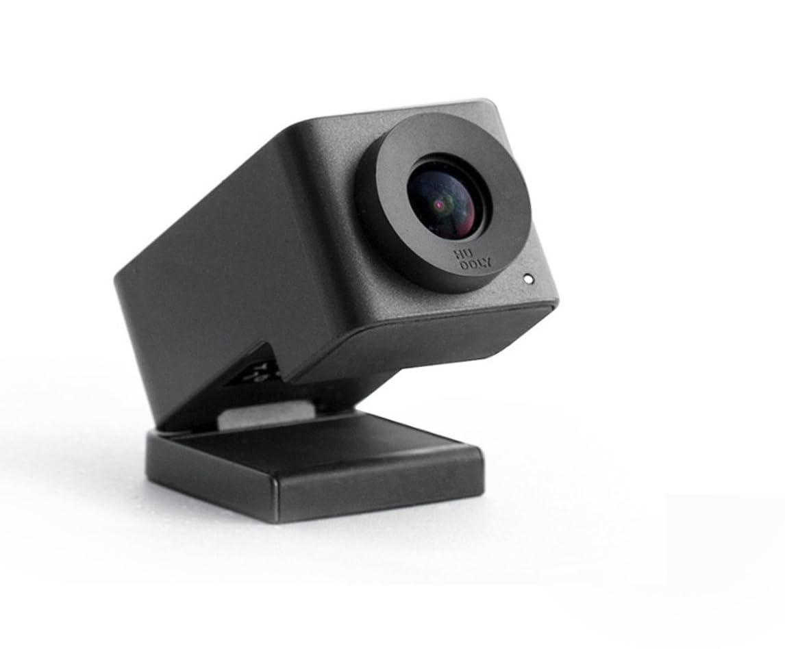 Huddly IQ Conference Camera H1-MBLK (Camera only) – 12MP CMOS sensor, FHD Video, Ultra-wide FOV, Plug-And-Play, Digital Pan/Tilt/Zoom, Real-Time Dewarping, Auto-image adjustment, Black (Renewed)