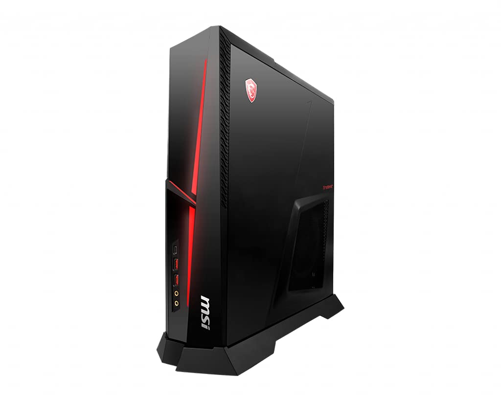 MSI Trident A 10SI Compact Gaming PC - i5-11400F (6 Core, 4.4GHz), Nvidia GeForce GTX 1660 Super 6GB, 1TB PCIe Gen 4.0x4 NVMe, 16GB DDR4, 2.5GbE, WIFI 6 & BT 5.1, Windows 11 Pro (Renewed)