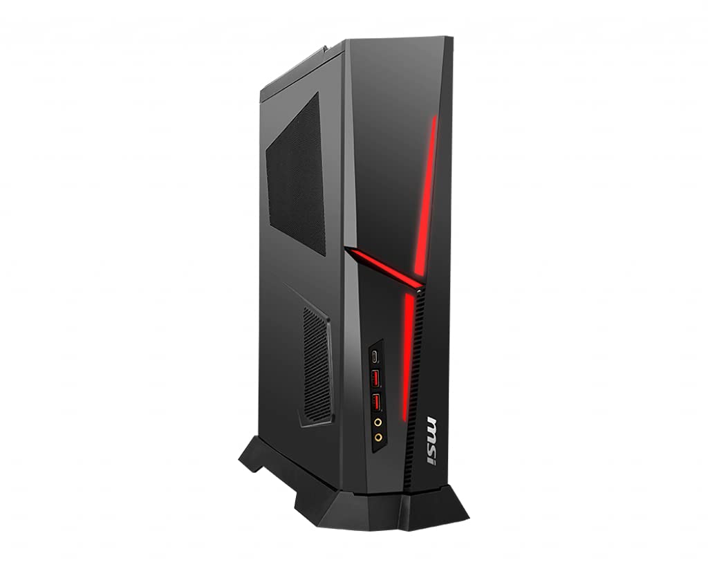 MSI Trident A 10SI Compact Gaming PC - i5-11400F (6 Core, 4.4GHz), Nvidia GeForce GTX 1660 Super 6GB, 1TB PCIe Gen 4.0x4 NVMe, 16GB DDR4, 2.5GbE, WIFI 6 & BT 5.1, Windows 11 Pro (Renewed)