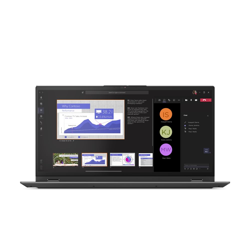 Lenovo ThinkBook Plus Gen 3 17.3” 3K Dual Touchscreen - i7-12700H (14 Cores, 4.7GHz), 2TB PCIe Gen 4.0 x4 NVMe, 16GB LPDDR5, Fingerprint Reader, WIFI 6E, UK Backlit Keys, Windows 11 Pro (New)(Renewed)