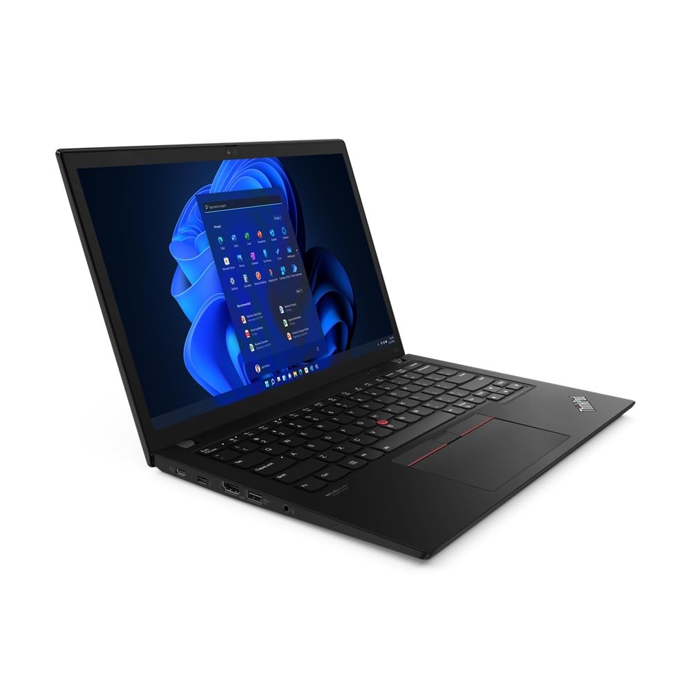 Lenovo ThinkPad X13 Gen 3 13.3” WUXGA - i7-1260P (12 Cores, 4.7GHz), 2TB PCIe Gen 4.0x4 NVMe, 16GB LPDDR5, Smartcard Reader, WIFI 6E & BT 5.1, UK Backlit Keys, Windows 11 Pro (Renewed)