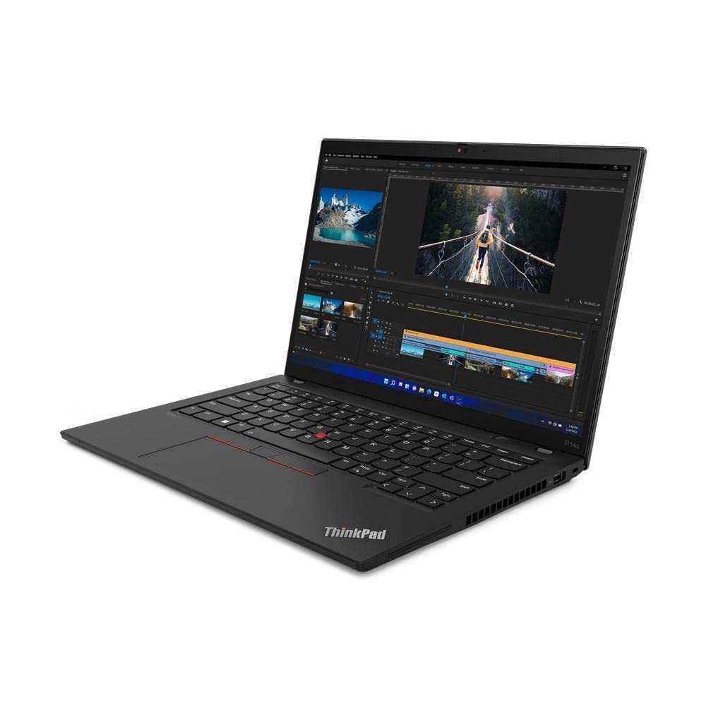 Lenovo ThinkPad P14s Gen 3, 2TB NVMe, 24GB DDR4 – i5-1240P (12 Core), Iris Xe Graphics, Fingerprint & Smart Card reader, WIFI 6E & BT 5.2, Backlit Keys, Windows 11 Pro – Mobile Workstation (Renewed)