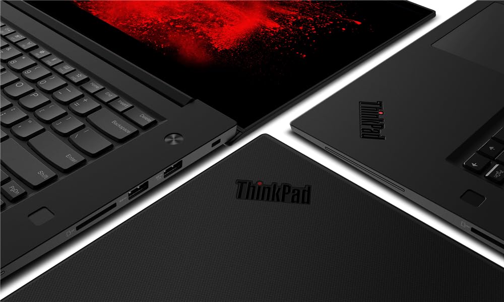 Lenovo ThinkPad P1 Gen 2 15.6” 4K UHD (3840x2160) - i7-9850H, NVIDIA Quadro T1000, 2TB PCIe Gen 4.0x4 NVMe, 32GB DDR4, vPro, SD & Fingerprint Reader, UK Backlit Keys, Windows 11 Pro (Renewed)