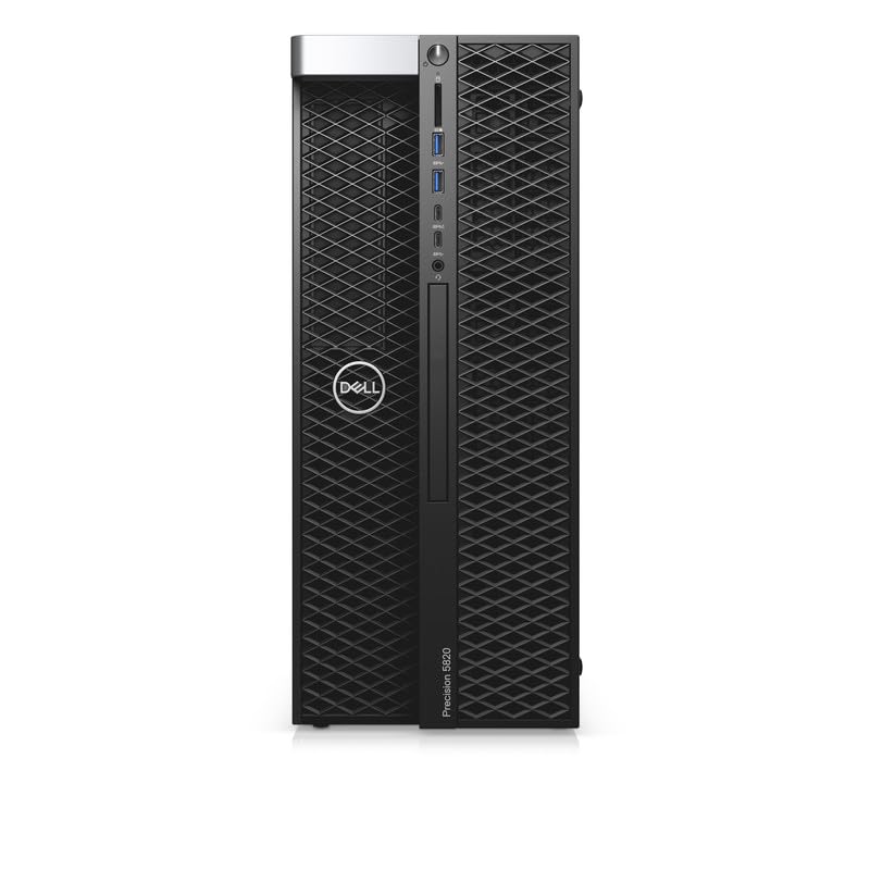 Dell Precision T5820, 128GB ECC RAM, 2TB NVMe SSD, 6TB HDD Workstation - Intel Xeon W-2155 (10 Cores, 4.5GHz), Nvidia Quadro RTX A2000, RAID Support, 950W (Renewed)