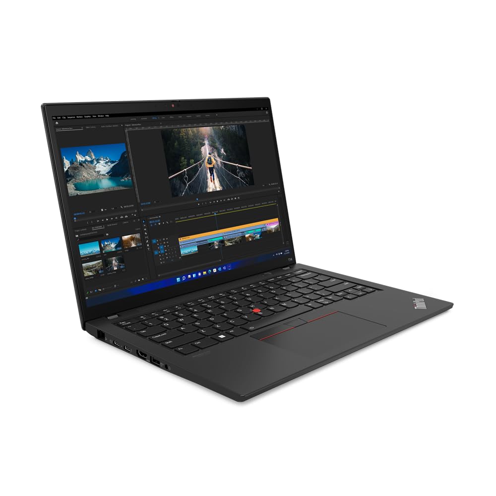 Lenovo ThinkPad T14 Gen 3 14" WUXGA - i5-1245U (10 Cores, 4.4GHz), 1TB PCIe Gen 4.0 x4 NVMe, 16GB DDR4, vPro, WIFI 6E & BT 5.2, Intel UHD Graphics, UK Backlit Keys, Windows 11 Pro (Renewed)