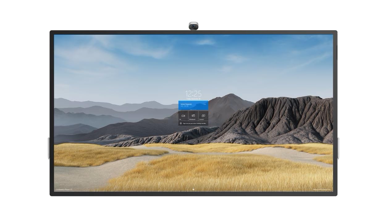 Microsoft Surface Hub 2S for Business with Surface Hub 2 Pen & Surface Camera (4K) – 50” Touch PixelSense 3840x2560, i5, 8GB RAM, 128GB SSD, 3-Way Stereo, 8-Element Mic Array (New)(Renewed)