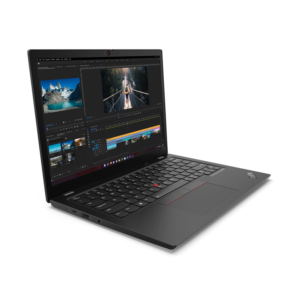 Lenovo ThinkPad L13 Gen 4 13.3" WUXGA – i5-1335U (10 Cores, 4.6GHz), 1TB PCIe Gen 4.0 x4 NVMe, 16GB LPDDR5, Fingerprint reader, 4G LTE, Wi-Fi 6 & BT 5.2, UK Backlit Keys, Windows 11 Pro (Renewed)