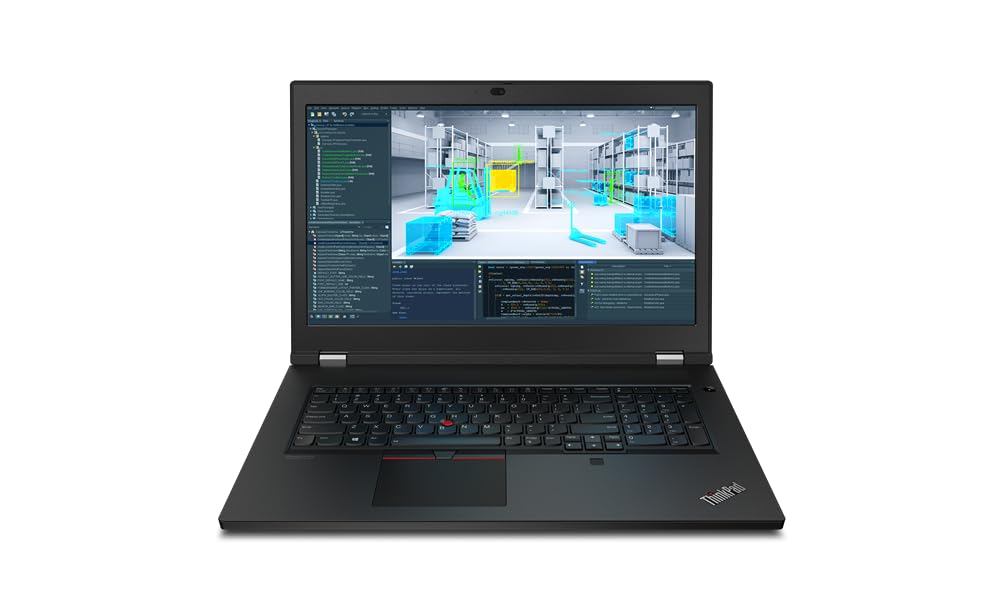 Lenovo ThinkPad P17 Gen 1 17.3” FHD - i7-10750H, Nvidia Quadro T2000 4GB, 2TB PCIe Gen 4.0x4 NVMe, 64GB DDR4, SD Card & Fingerprint Reader, GbE, WIFI 6 & BT 5.2, UK Keys, Windows 11 Pro (Renewed)