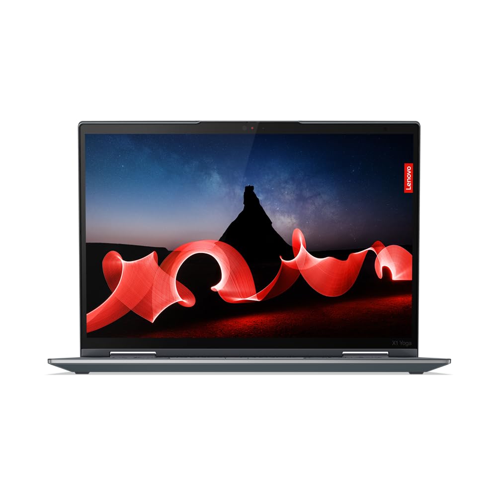 Lenovo ThinkPad X1 Yoga Gen 8 14” FHD+ 2-in-1 Touchscreen – i7-1355U (10 Core, 5.0GHz), 2TB PCIe Gen 4.0x4 NVMe, 16GB LPDDR5, 4G LTE, Fingerprint Reader, NFC, UK Backlit Keys, Windows 11 Pro (Renewed)