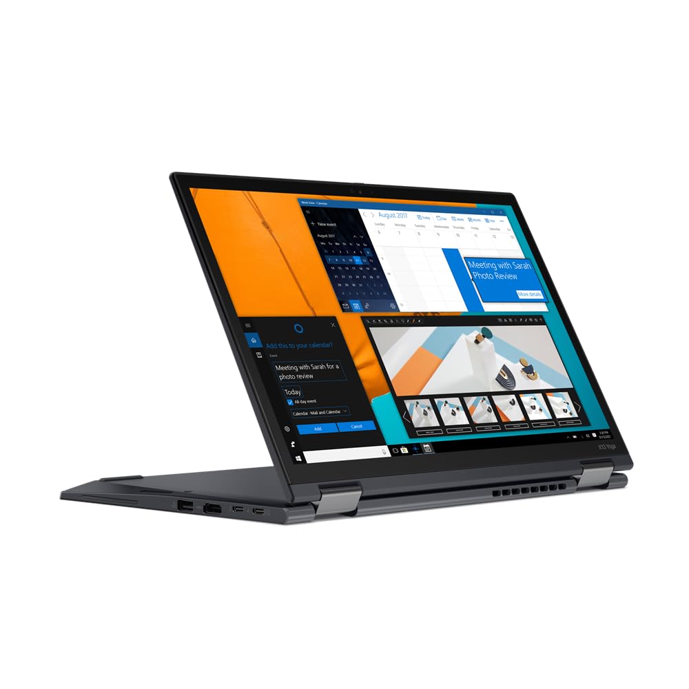 Lenovo ThinkPad X13 Yoga Gen 2 13.3” QHD+ (2560x1600) 2-in-1 Touchscreen, i5-1135G7, 1TB PCIe Gen 4.0x4 NVMe, 8GB LPDDR4X, Fingerprint & Smartcard Reader, UK Backlit Keys, Windows 11 Pro (Renewed)