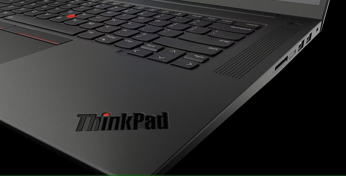 Lenovo ThinkPad P1 Gen 4 16” WQXGA (2560x1600), i7-11850H, Nvidia Quadro RTX A4000 8GB, 2TB PCIe Gen 4.0x4 NVMe, 64GB RAM, vPro, FPR & SD Card Slot, WIFI 6E, UK Backlit Keys, Windows 11 Pro (Renewed)