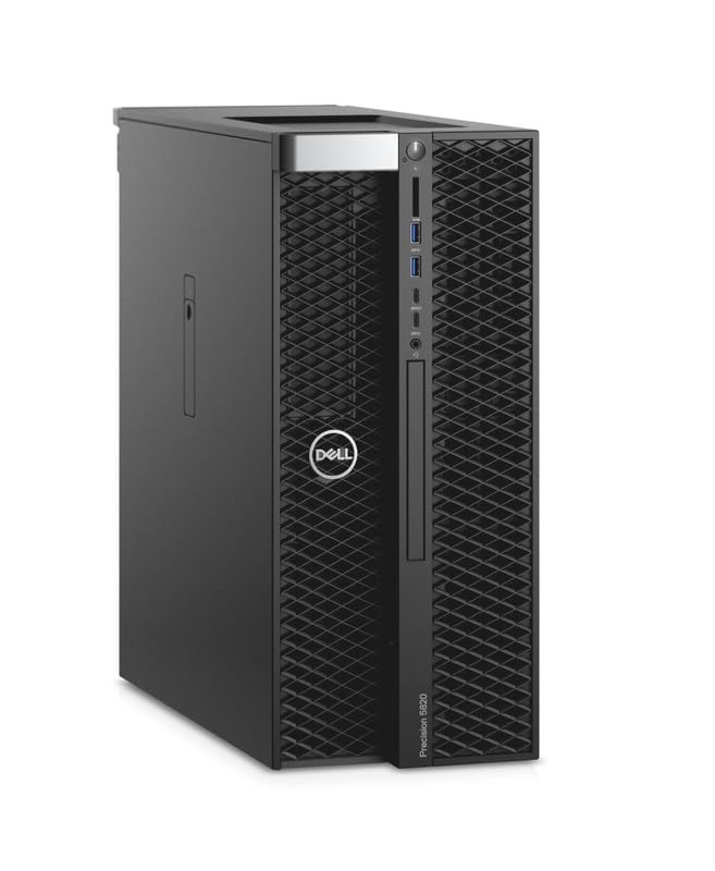 Dell Precision T5820, 128GB ECC RAM, 2TB NVMe SSD, 6TB HDD Workstation - Intel Xeon W-2255 (10 Cores, 4.7GHz), Nvidia Quadro RTX A2000, RAID Support, 950W (Renewed)