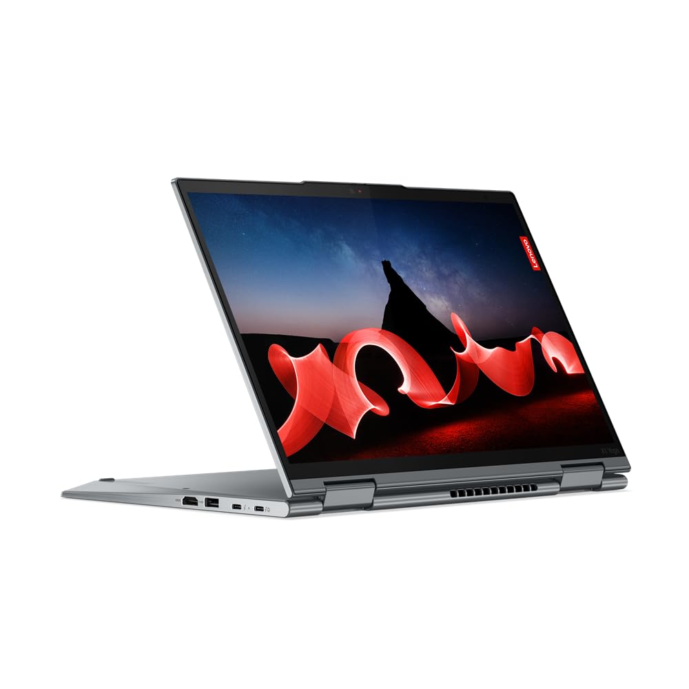 Lenovo ThinkPad X1 Yoga Gen 8 14” FHD+ 2-in-1 Touchscreen – i7-1355U (10 Core, 5.0GHz), 2TB PCIe Gen 4.0x4 NVMe, 16GB LPDDR5, 4G LTE, Fingerprint Reader, NFC, UK Backlit Keys, Windows 11 Pro (Renewed)