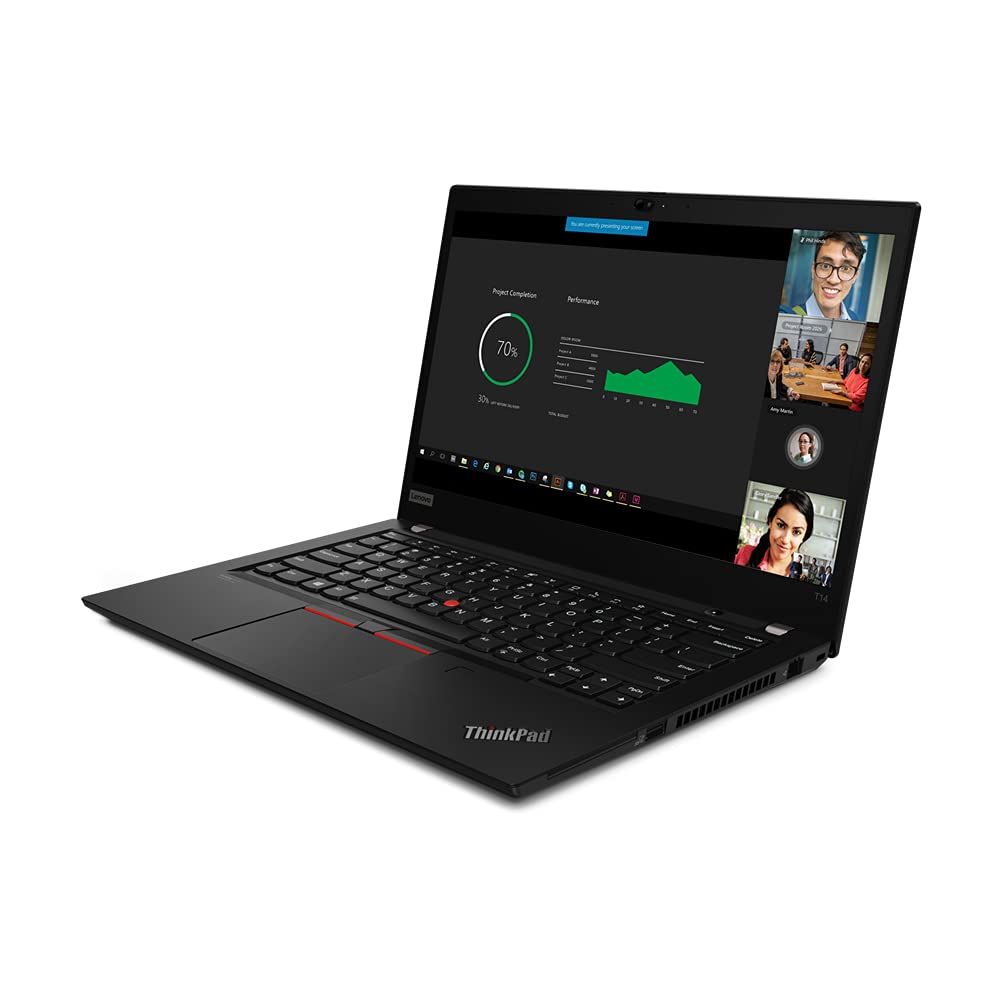 Lenovo ThinkPad T14 Gen 2 – i5-1135G7 (4 Core, 4.2GHz), 1TB PCIe Gen 4.0 x4 NVMe, 16GB DDR4, Fingerprint, SD & Smartcard Reader, WIFI 6 & Bluetooth 5.1, UK Backlit Keys, Windows 11 Pro (New)(Renewed)