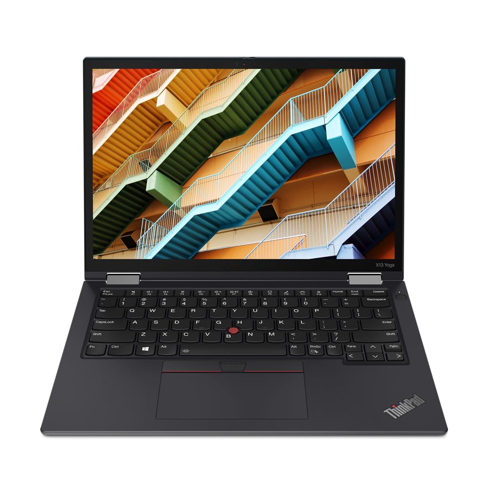 Lenovo ThinkPad X13 Yoga Gen 2 13.3” QHD+ (2560x1600) 2-in-1 Touchscreen, i5-1135G7, 1TB PCIe Gen 4.0x4 NVMe, 8GB LPDDR4X, Fingerprint & Smartcard Reader, UK Backlit Keys, Windows 11 Pro (Renewed)