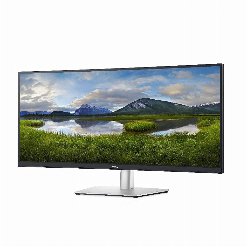 Dell P3421W Curved Monitor (34.14") 86.72 cm WQHD 3440x1440Pixel, 5 ms, IPS, HDMI, DisplayPort, USD-C (Renewed)