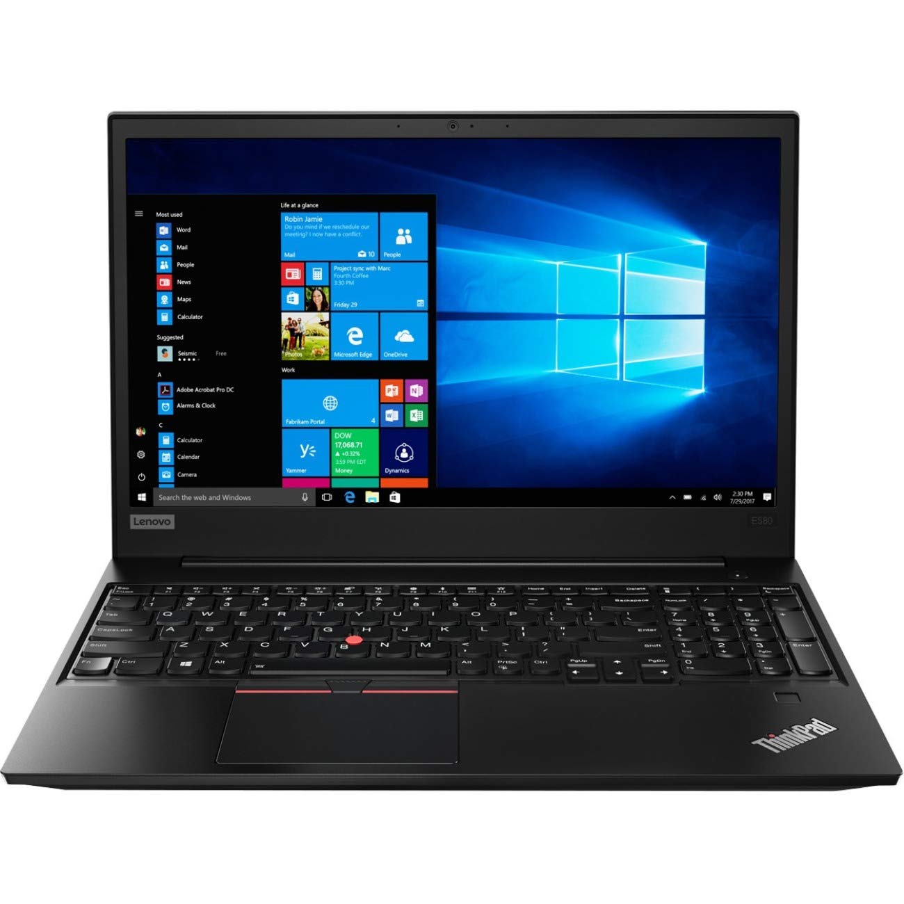 Lenovo - ThinkPad E580 15.6" Laptop - Intel Core i3 - 4GB Memory - 500GB Hard Drive - Black