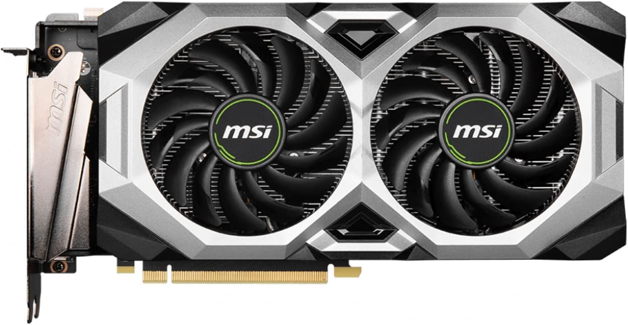 Nvidia MSI GEFORCE RTX 2080 SUPER VENTUS XS OC Graphics Card 8GB GDDR6, 1830MHz, 3x DisplayPort, HDMI, Dual Fan Cooling System' (Renewed)