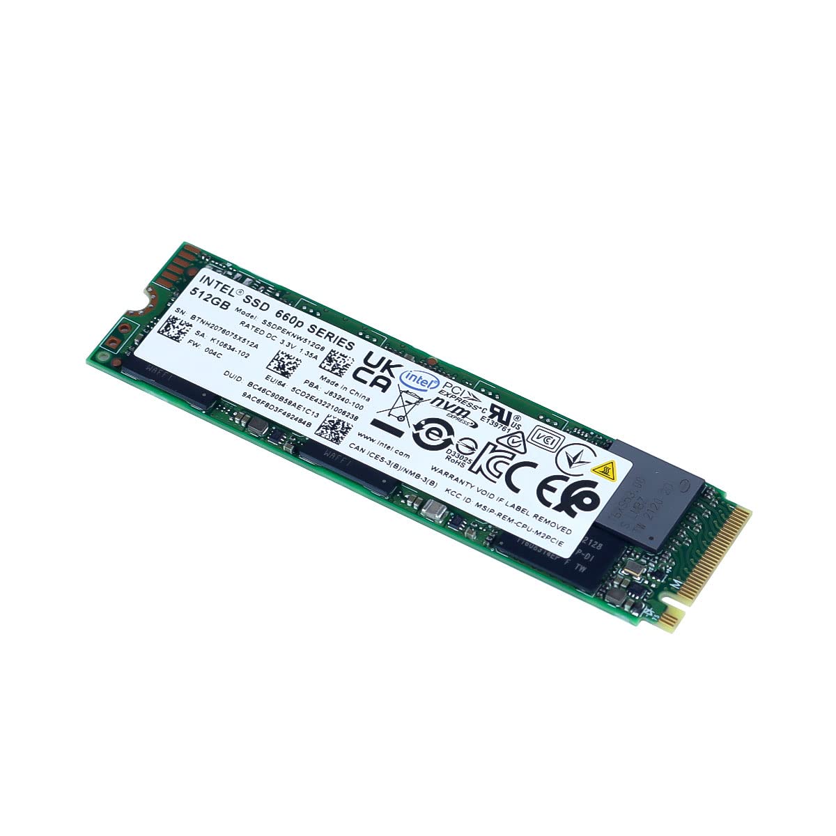 Intel® SSD 660p Series