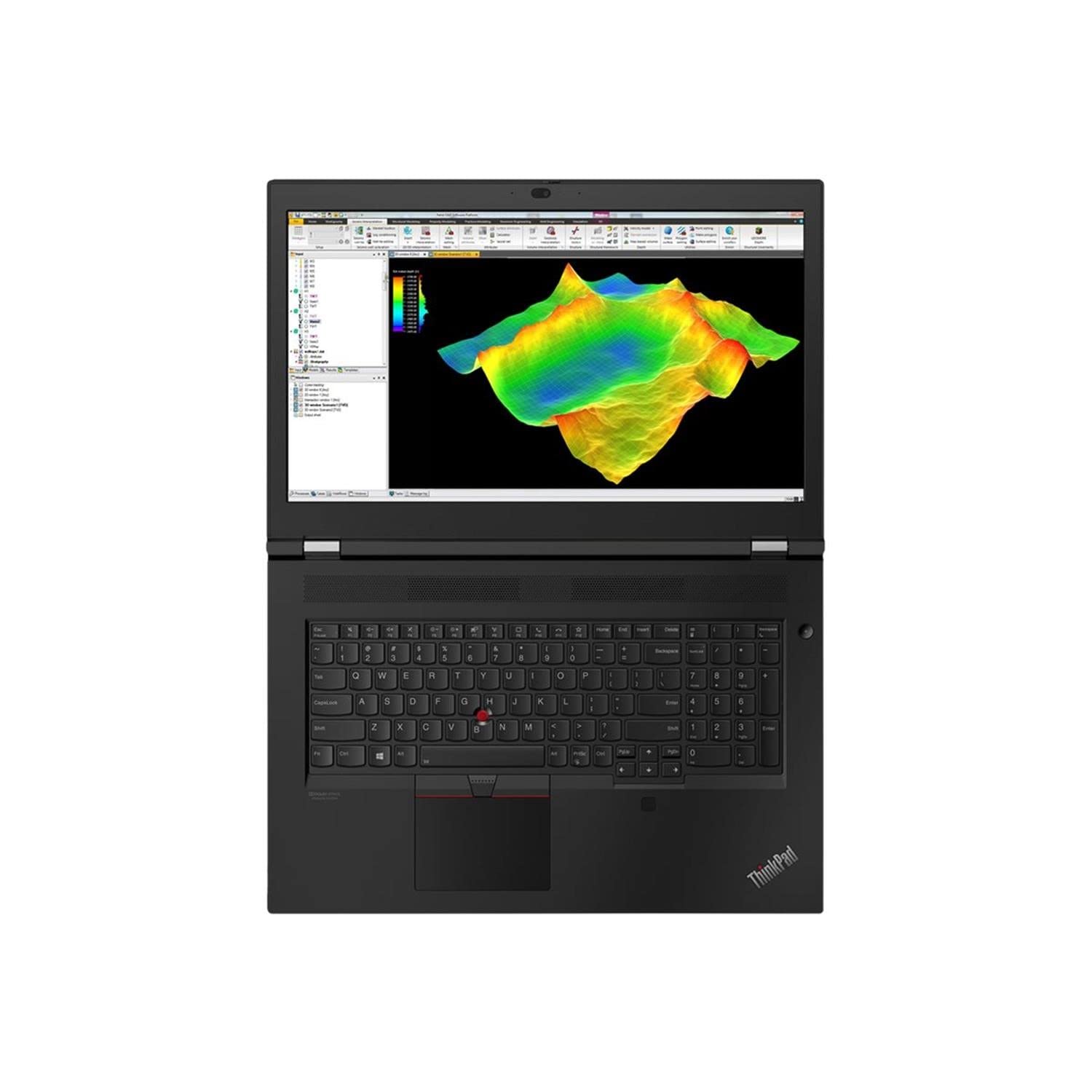 Lenovo ThinkPad P17 Gen1 17.3" FHD Laptop, Core i7 10750H, 32GB DDR4, 2TB SSD, Nvidia Quadro T1000 4GB, WIFI 6 & Bluetooth 5.2, Free upgrade to Windows 11 pro – UK Keyboard Layout - 20SN002RUK
