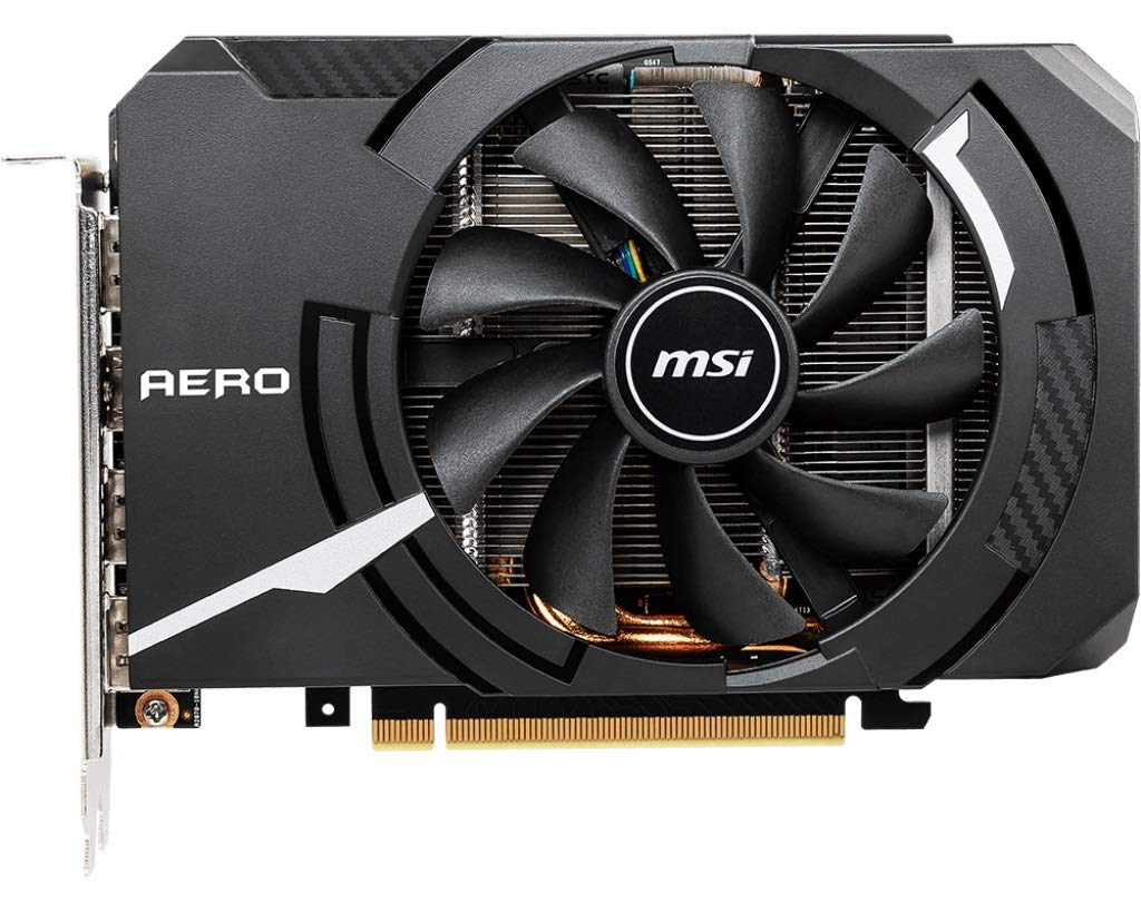 MSI RTX 2060 Aero ITX 6G OC GeForce RTX 2060 6 GB GDDR6 Graphics Cards (GeForce RTX 2060, 6 GB, GDDR6, 192 bit, 7680 x 4320 pixels, PCI Express x16 3.0) (Renewed)