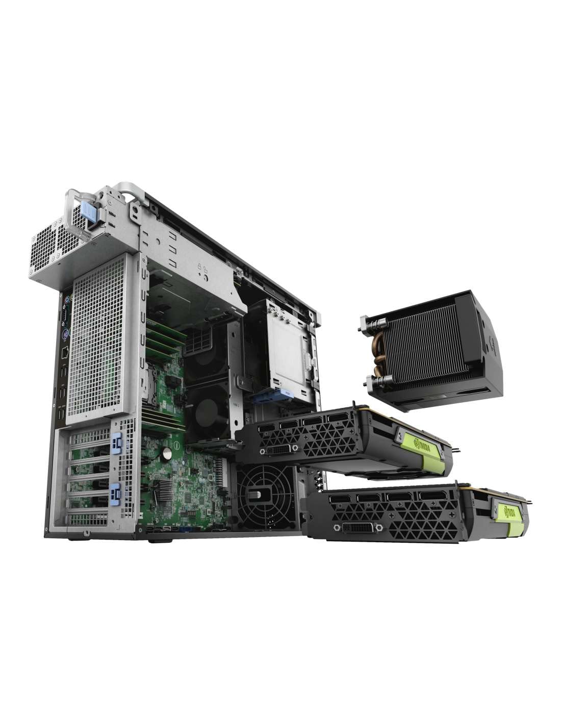 Dell Precision T5820, 128GB ECC RAM, 2TB NVMe SSD, 6TB HDD Workstation - Intel Xeon W-2155 (10 Cores, 4.5GHz), Nvidia Quadro RTX A2000, RAID Support, 950W (Renewed)