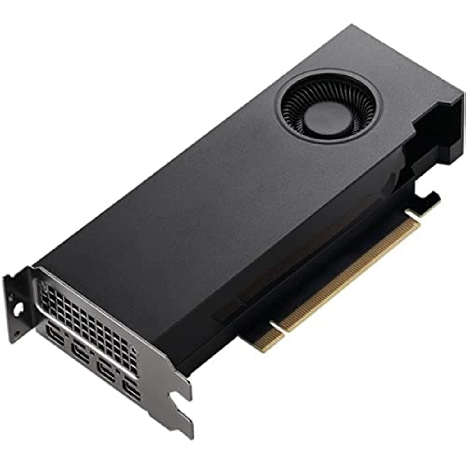 Nvidia Quadro RTX A2000 6GB GDDR6 4x Mini DisplayPort, Low & High Profile Brackets, PCIe Express Professional Graphic Card – Includes 4x Mini DP to DP Cable (Renewed)