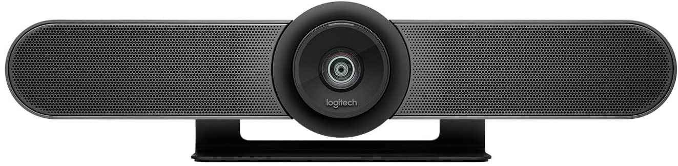 Logitech MeetUp 4K Ultra HD Camera for Conference Rooms, Black (Renewed)