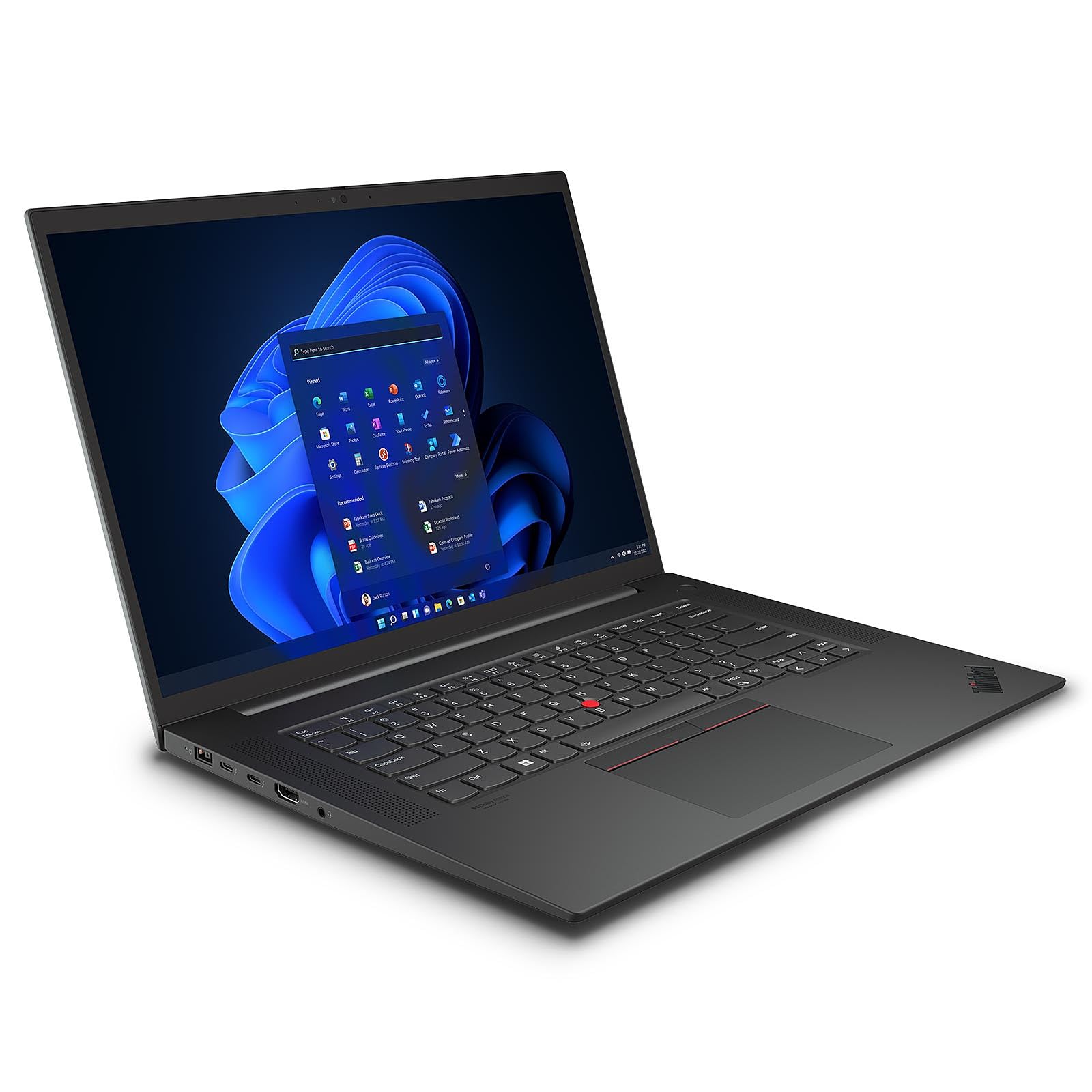 Lenovo ThinkPad P1 Gen 5 16” 4K UHD+, i9-12900H (14 Core), Nvidia RTX A2000 8GB, 4TB PCIe Gen 4.0 x4 NVMe, 64GB DDR4, vPro, FPR, SD Card Slot, WIFI 6E, UK Backlit Keys, Windows 11 Pro (Renewed)