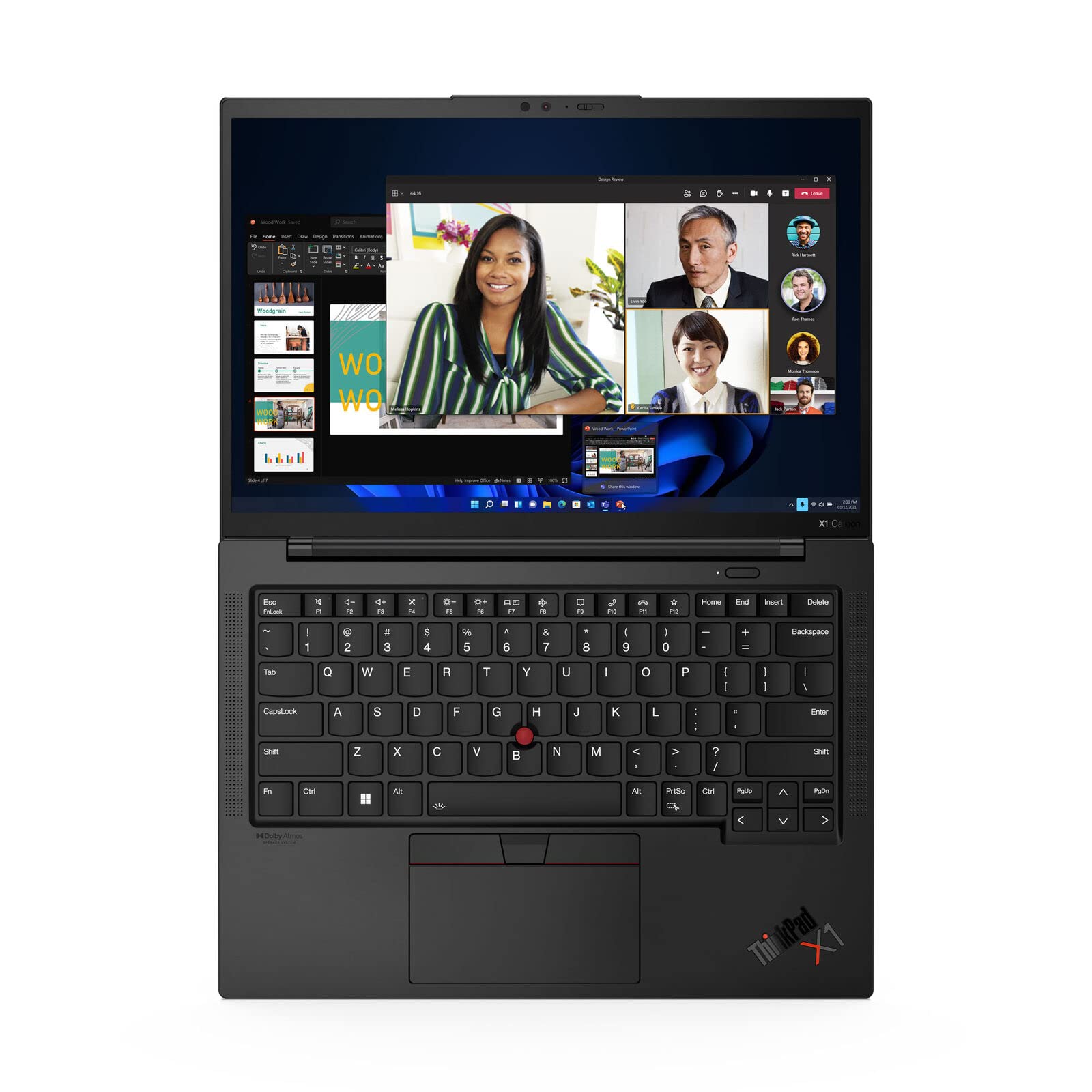 Lenovo ThinkPad X1 Carbon Gen 9, 2TB NVMe 14” Laptop - i7-1185G7 (4 Cores, 4.8Hz), 16GB RAM, WIFI 6 & BT 5.2, Intel vPro, Fingerprint Reader, Free Windows 11 pro upgrade, UK Backlit Keyboard