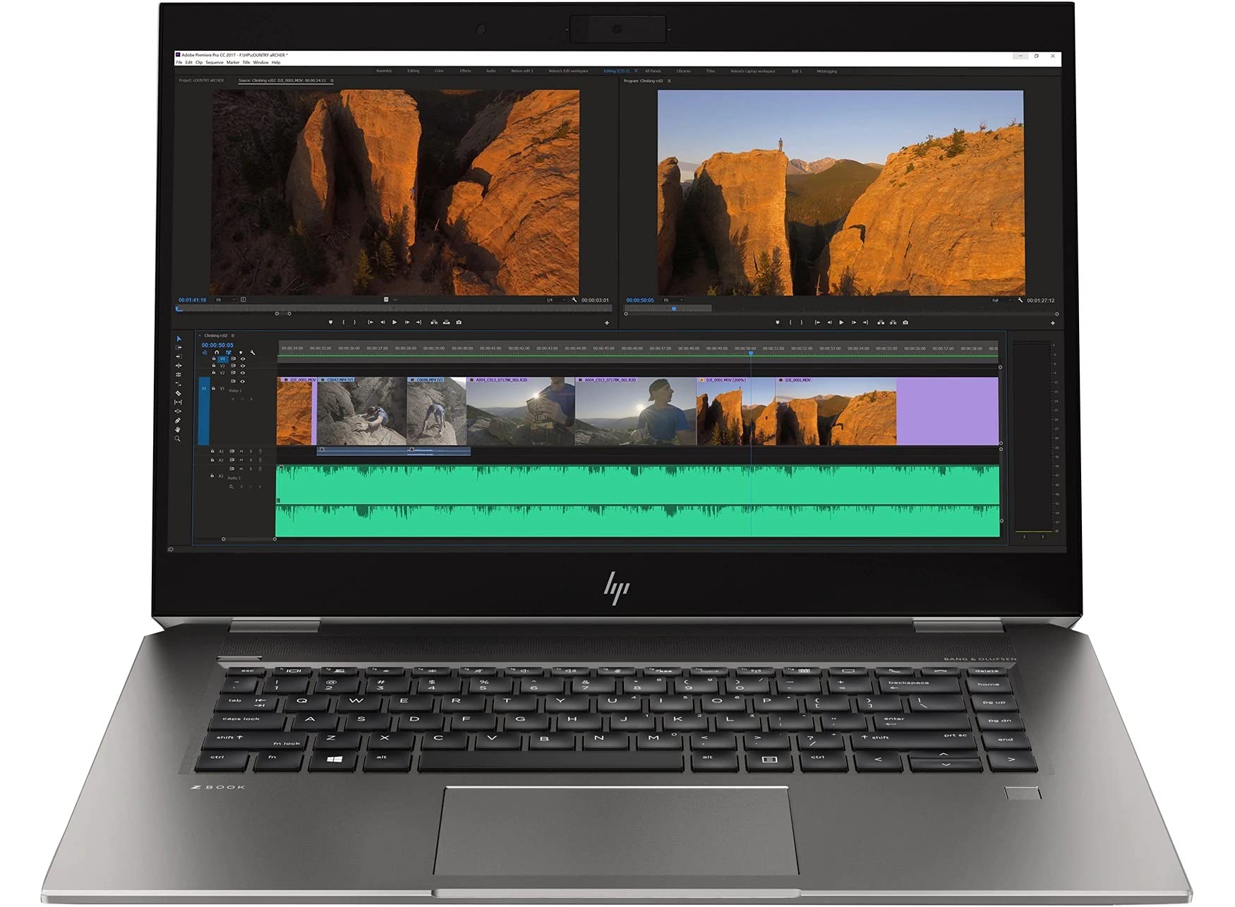 HP ZBook Studio G5 15.6” FHD - i7-8750H, Nvidia Quadro P1000, 2TB PCIe Gen 4.0 x4 NVMe, 32GB DDR4, Fingerprint & SD Card Reader, UK Backlit Keys, Windows 11 Pro (Renewed)