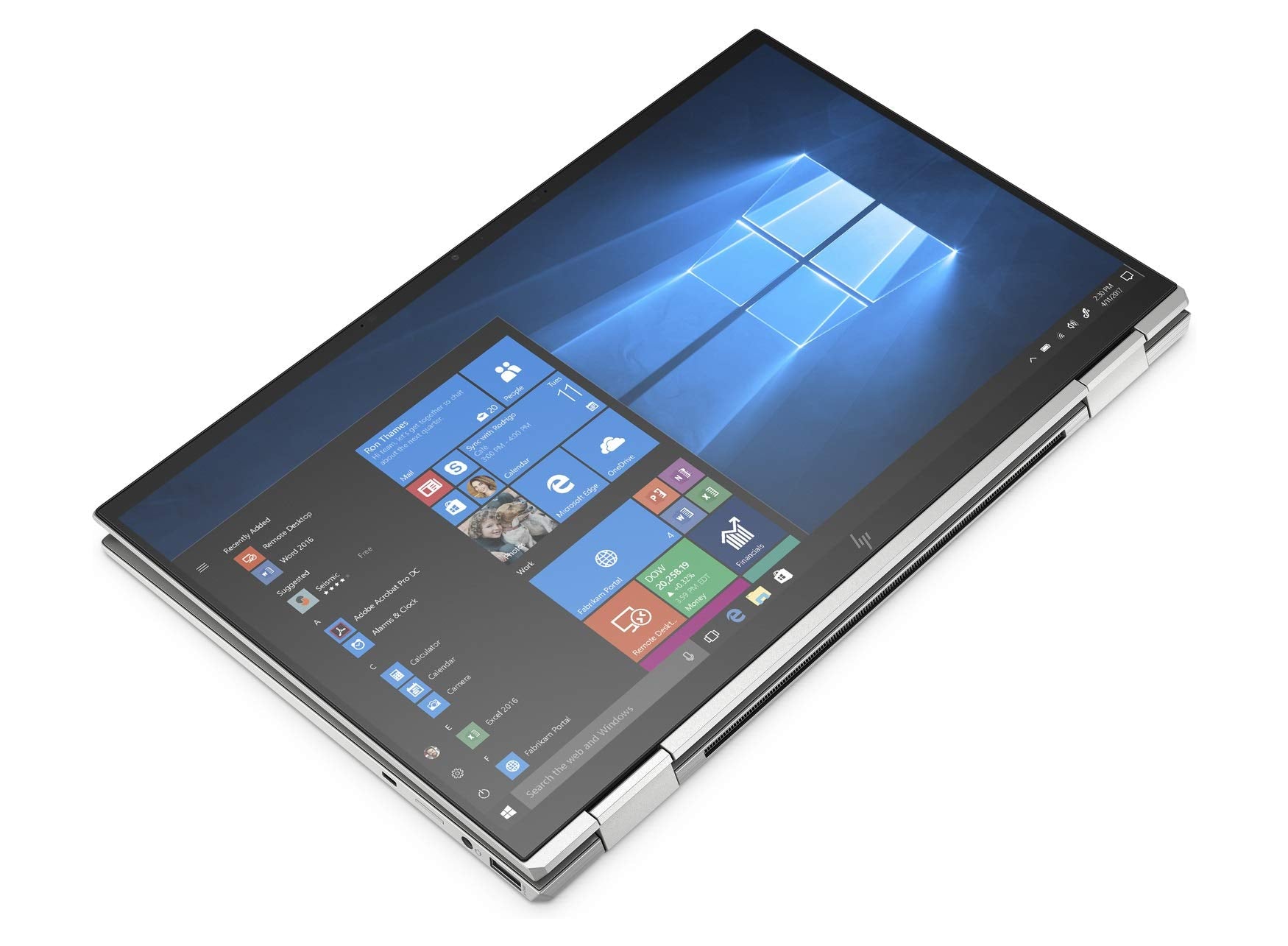 HP EliteBook x360 1040 G7 14” FHD Touchscreen Convertible Lapto –Core i5-10210U (4 Cores), 16GB DDR4, 1TB SSD, WIFI 6 & BT 5, Free Upgrade to Windows 11 Pro - 204K1EA (Renewed)