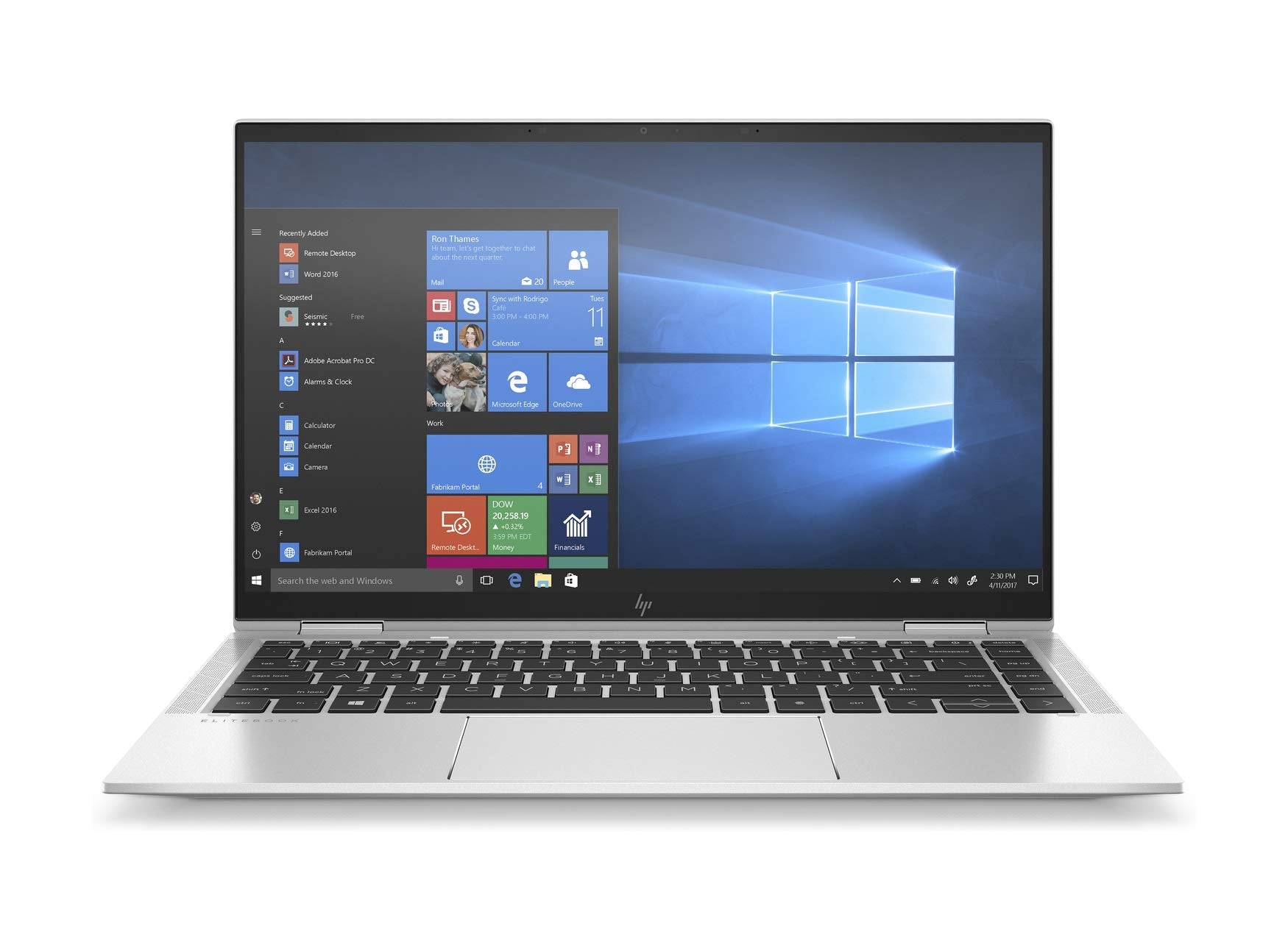 HP EliteBook x360 1040 G7 14” FHD Touchscreen Convertible Lapto –Core i5-10210U (4 Cores), 16GB DDR4, 1TB SSD, WIFI 6 & BT 5, Free Upgrade to Windows 11 Pro - 204K1EA (Renewed)