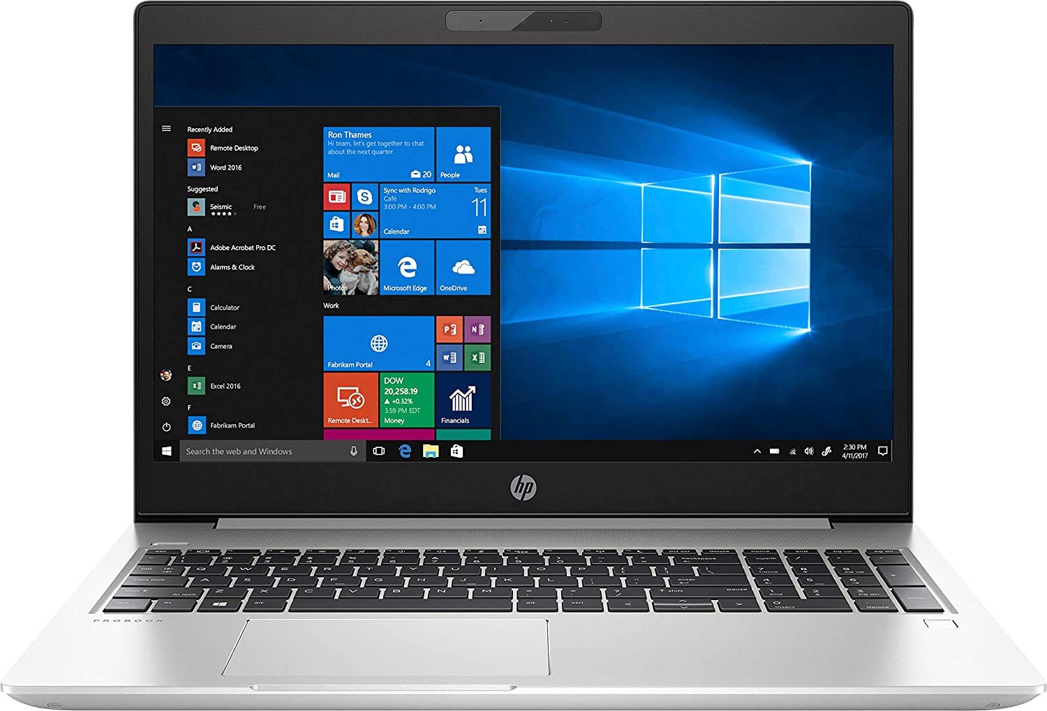 HP ProBook 450 G6 15.6" FullHD Laptop, Intel Core i5-8265U (4 Cores, 3.9GHz), Intel UHD Graphics 620, 16GB DDR4, 512GB SSD, WIFI 5 & BT 5.0, Windows 11 Pro – UK Keyboard Layout