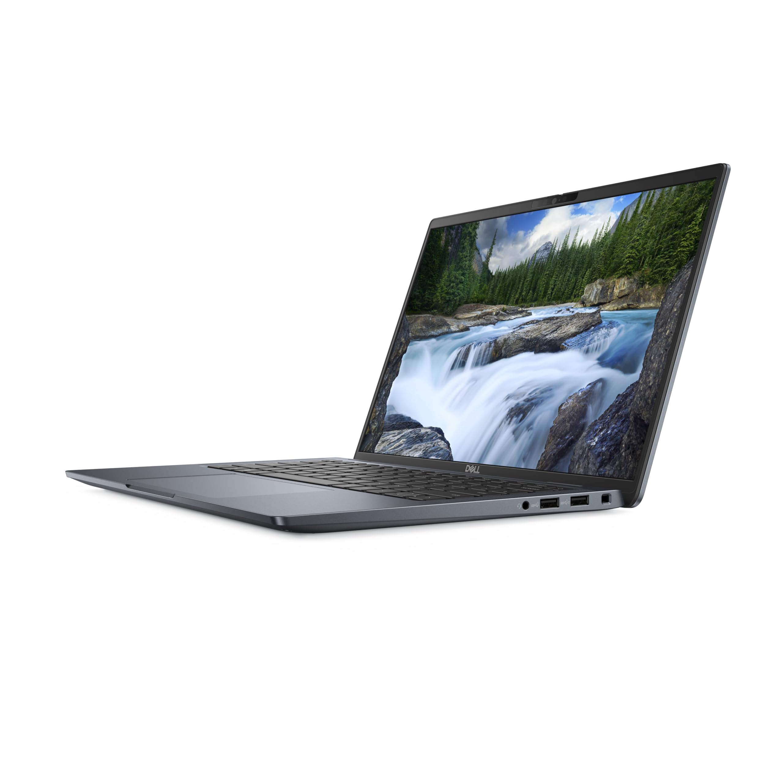 Dell Latitude 7450 Ultralight 14 QHD+(2560x1600) Touchscreen - Intel Core Ultra 7 165U (12 Cores, 4.9GHz), 2TB PCIe Gen 4.0x4 NVMe, 16GB LPDDR5, FPR, WIFI 7, UK Backlit Keys, Windows 11 Pro (Renewed)