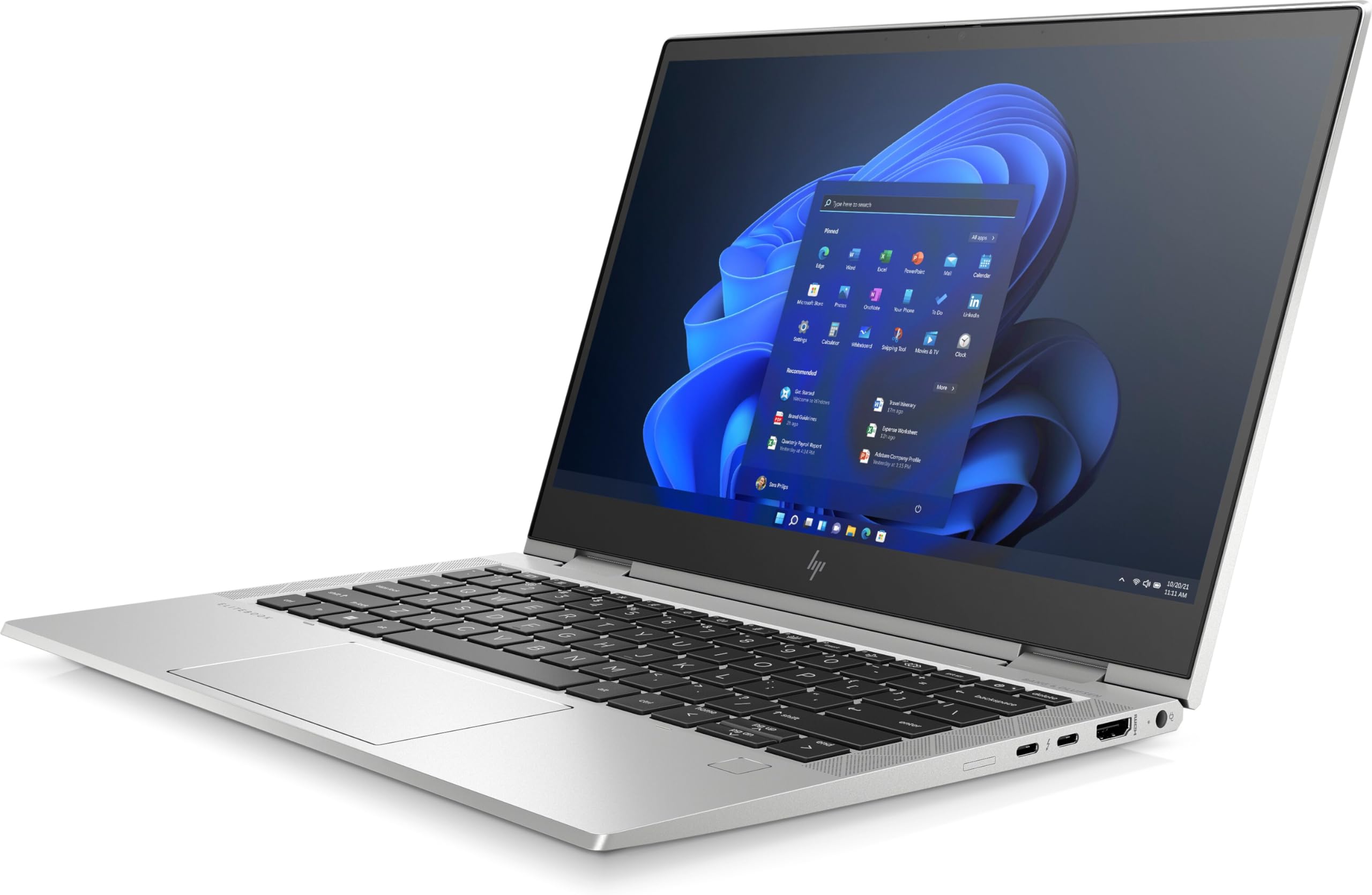 HP EliteBook x360 830 G8 13.3” FHD Hybrid 2-in-1 Touchscreen – i7-1185G7 (4 Cores, 4.8GHz), 1TB PCIe 4.0 x 4 NVMe, 16GB, Fingerprint & Smartcard Reader, NFC, UK Backlit Keys, Windows 11 Pro (Renewed)