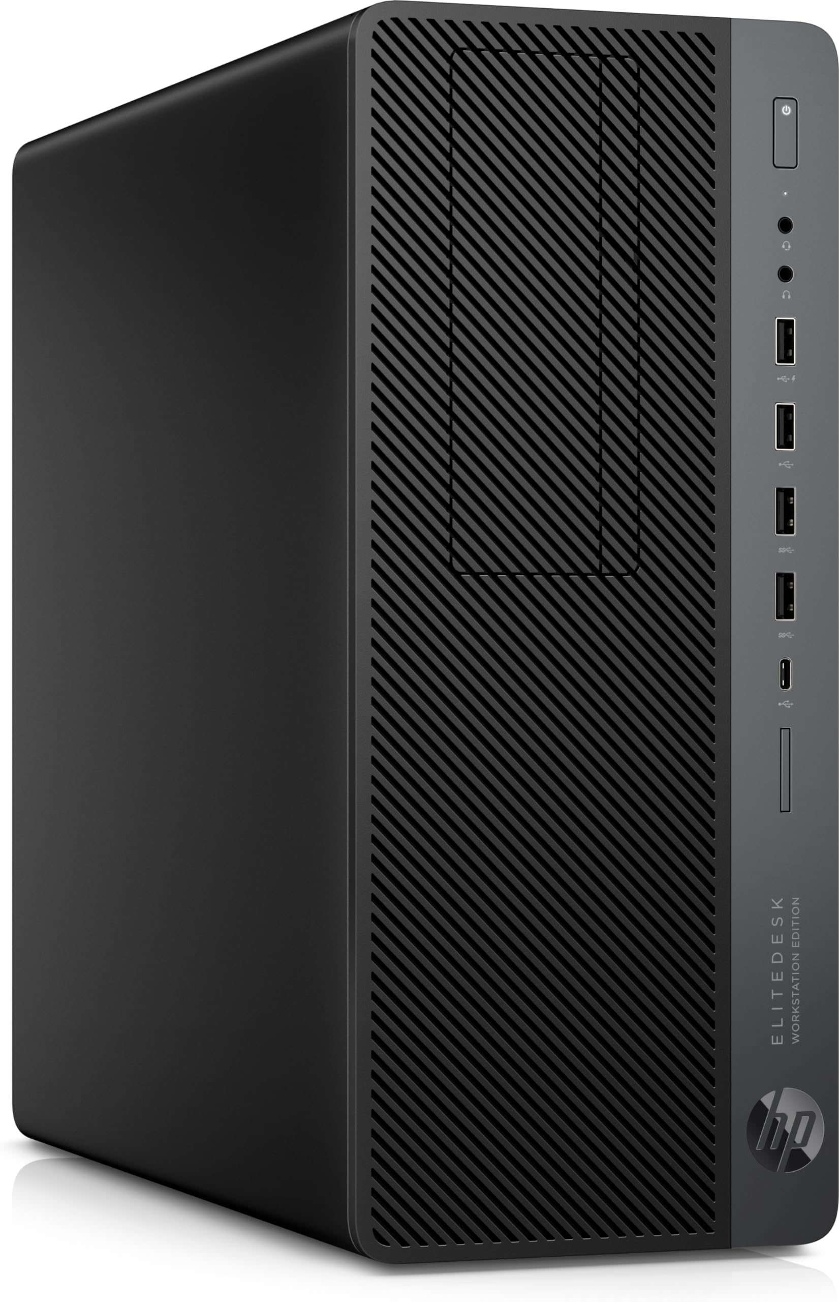 HP EliteDesk 800 G4 Workstation Edition Tower PC - Intel Core i7-8700 (6 Cores, 4.6GHz), Nvidia Quadro P1000, 2TB PCIe NVMe, 32GB DDR4, vPro, GbE, DVD RW, Windows 11 Pro (Renewed)